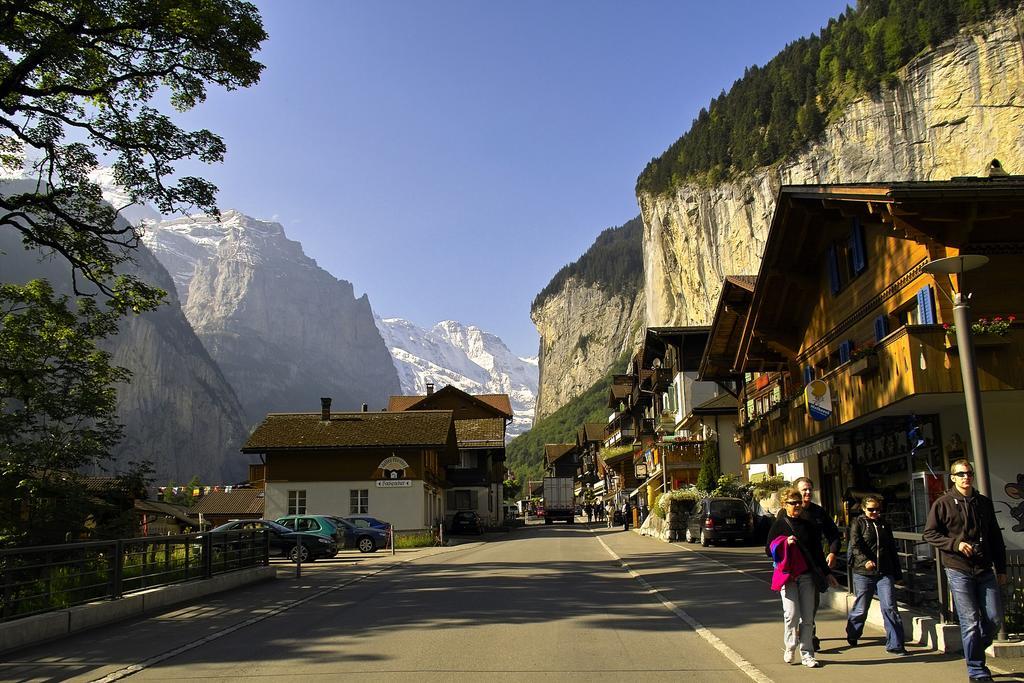 Hotel Staubbach Lauterbrunnen Eksteriør bilde